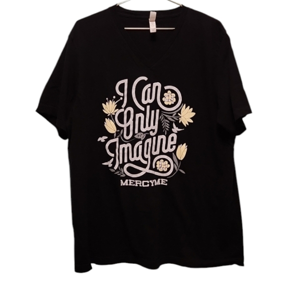 Canvas - "I Can Only Imagine" Mercy Me - Band Tee XL - Picture 3 of 6